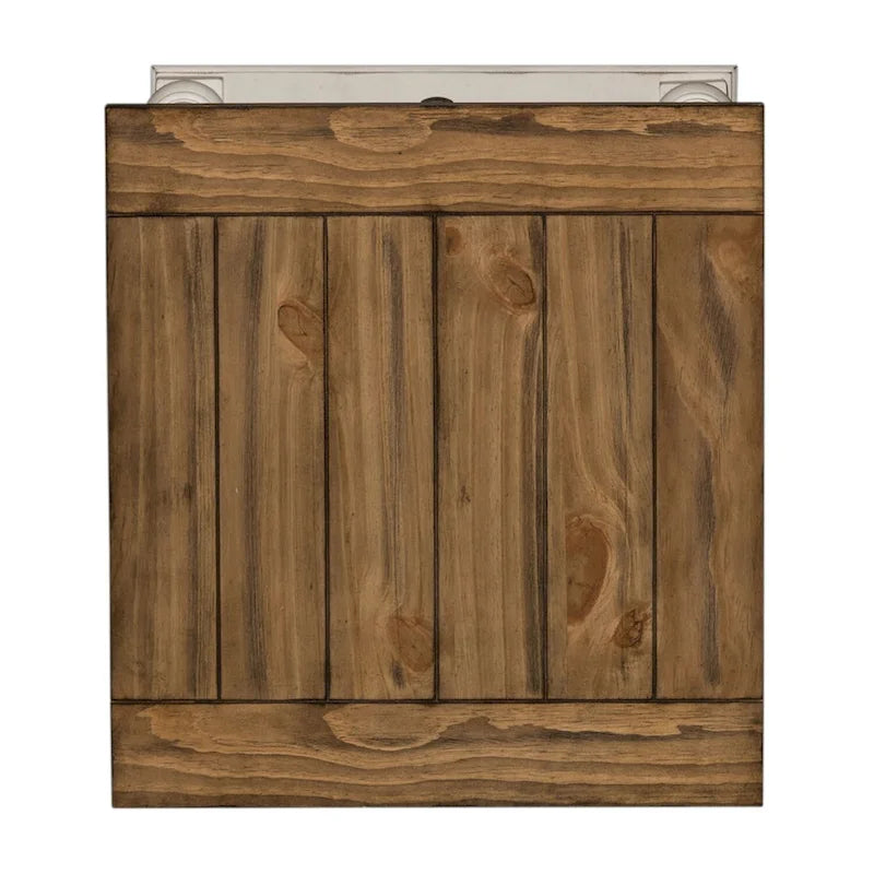 Ensemble 3 pièces blanc cassé Morgan Creek (1 table basse, 2 tables d'appoint)