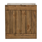 Ensemble 3 pièces blanc cassé Morgan Creek (1 table basse, 2 tables d'appoint)