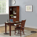 Bureau en bois avec plateau type billot