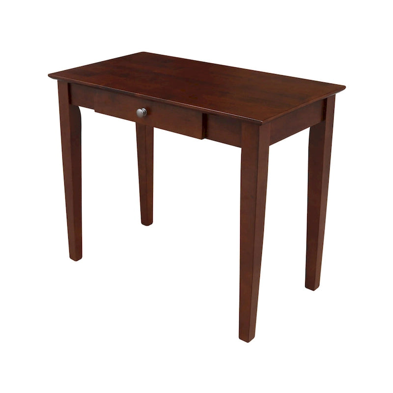 Bureau en bois avec plateau type billot