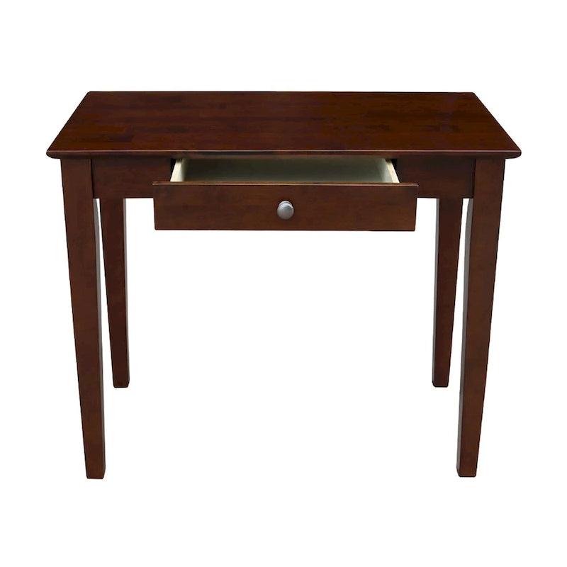 Bureau en bois avec plateau type billot