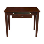 Bureau en bois avec plateau type billot