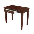 Bureau en bois avec plateau type billot
