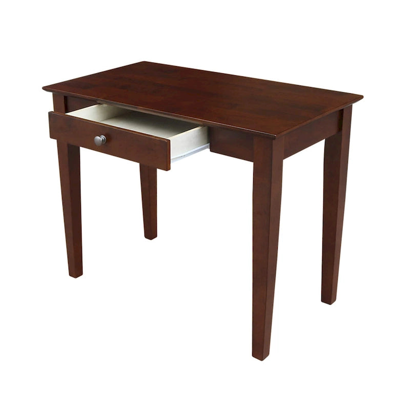 Bureau en bois avec plateau type billot