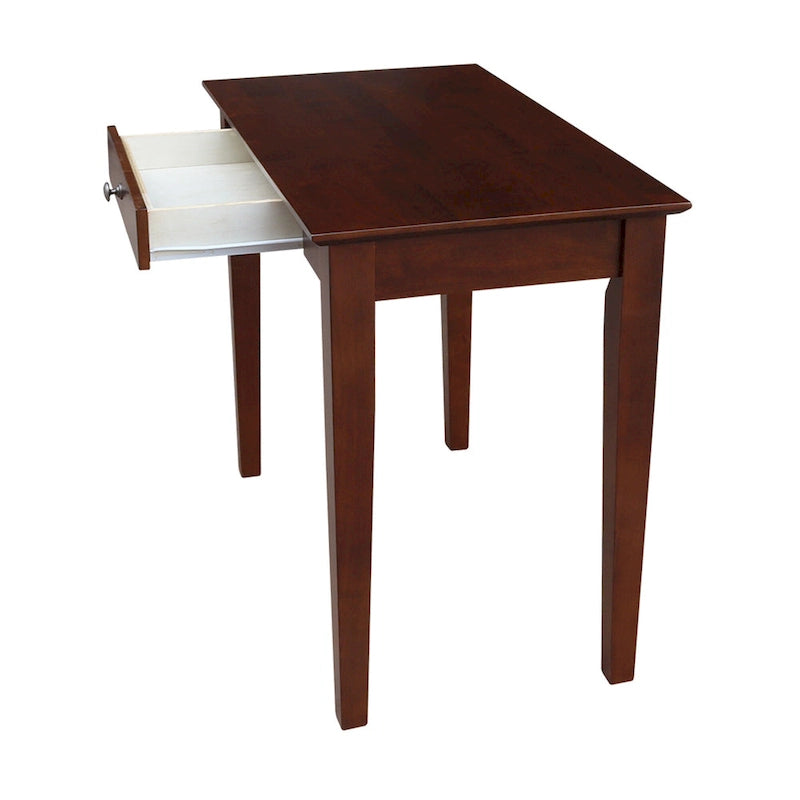 Bureau en bois avec plateau type billot