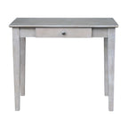 Bureau en bois avec plateau type billot