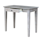 Bureau en bois avec plateau type billot