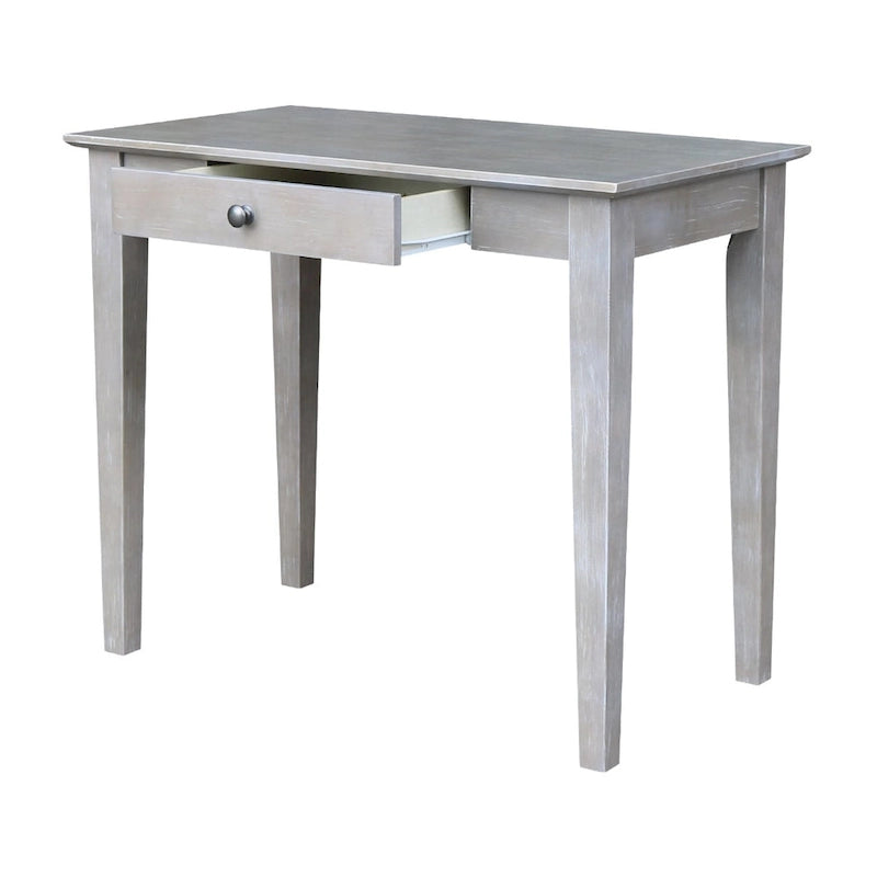 Bureau en bois avec plateau type billot