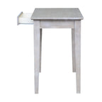 Bureau en bois avec plateau type billot