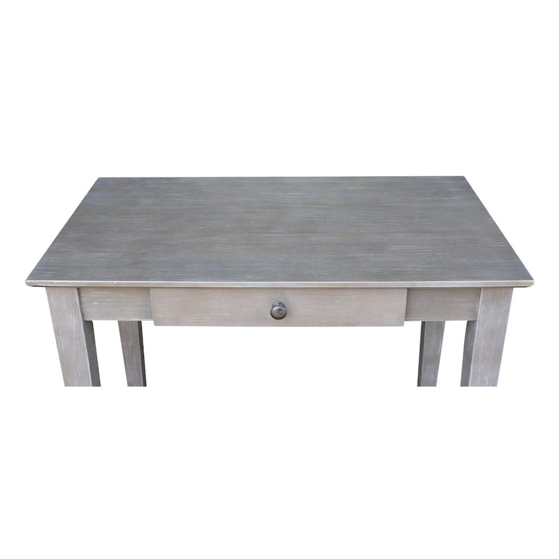 Bureau en bois avec plateau type billot