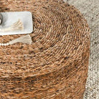 Table basse ronde Ira Rattan par Kosas Home