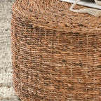 Table basse ronde Ira Rattan par Kosas Home