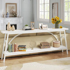 Console de canapé derrière le canapé, table de canapé étroite et longue, tables d'appoint de couloir pour l'entrée