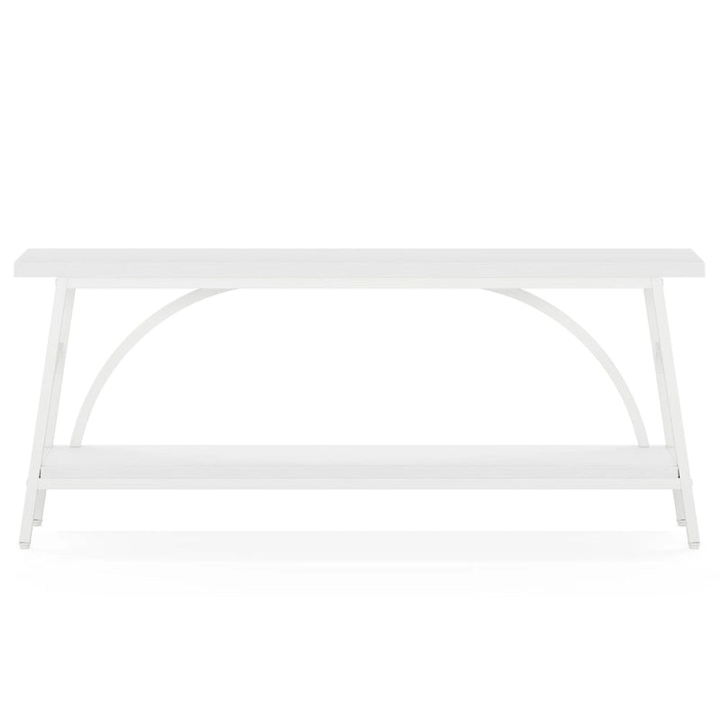 Console de canapé derrière le canapé, table de canapé étroite et longue, tables d'appoint de couloir pour l'entrée