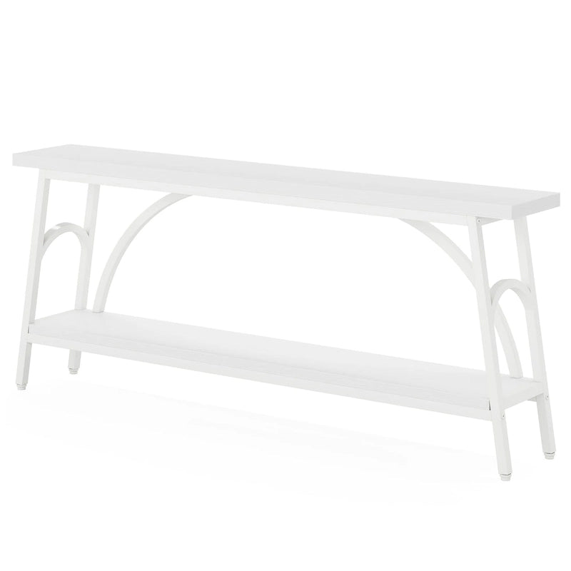 Console de canapé derrière le canapé, table de canapé étroite et longue, tables d'appoint de couloir pour l'entrée