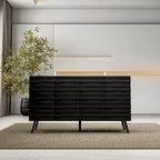 Meuble Buffet Noir Élégant Table Console Décoration Maison Table d'Appoint Bois