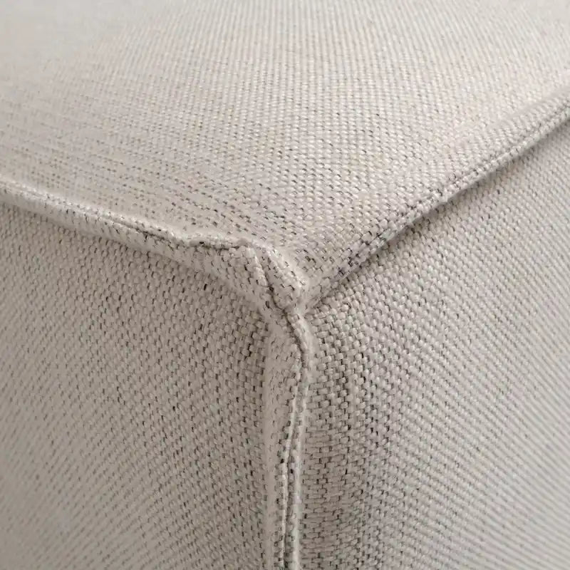 Canapé sectionnel modulaire contemporain, élément d'angle droit avec accoudoir