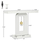 39,5 pouces Table console étroite de couloir pour entrée