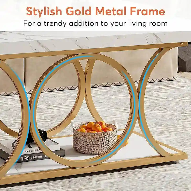 Table basse rectangulaire, tables basses modernes pour le salon