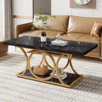 Table basse rectangulaire, tables basses modernes pour le salon