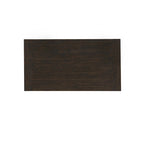 Table basse Jasper en bois massif avec plateau relevable et 2 tiroirs