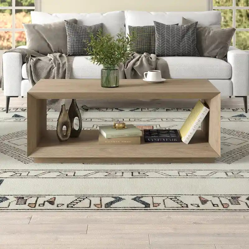Table basse rectangulaire Tannen 48 - 47,5 de large