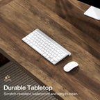 Bureau de direction de 180 cm, bureau d'ordinateur en bois pour bureau à domicile, mobilier professionnel de poste de travail