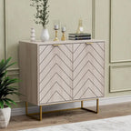 Buffet de rangement avec étagère réglable pour salon et cuisine
