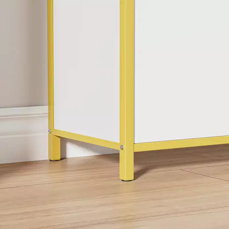 Banc de rangement VECELO, avec tiroirs à deux niveaux rabattables pour l'entrée, organisateur de chaussures, coussin d'assise amovible