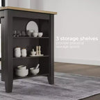 Table à manger hauteur comptoir Signature Design by Ashley Gesthaven avec plateau en bois massif