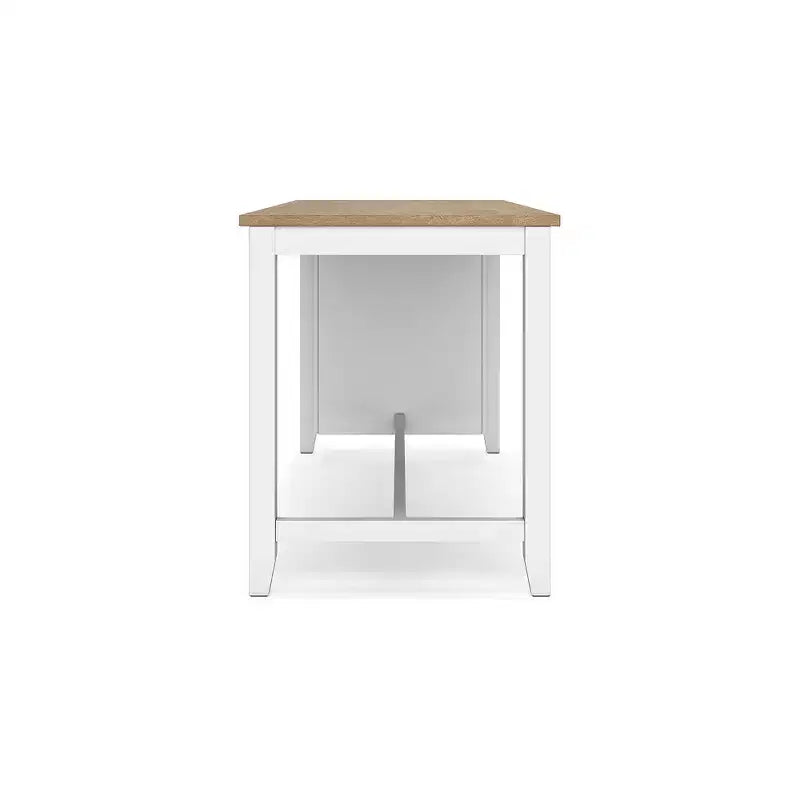 Table à manger hauteur comptoir Signature Design by Ashley Gesthaven avec plateau en bois massif