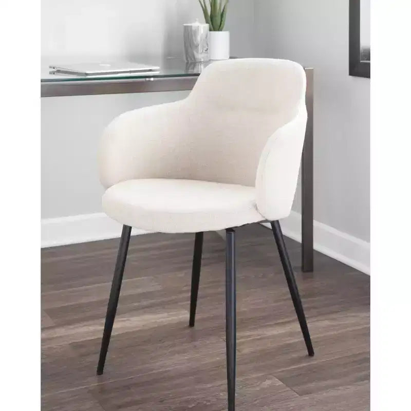 LumiSource Ensemble de 2 chaises de salle à manger Boyne