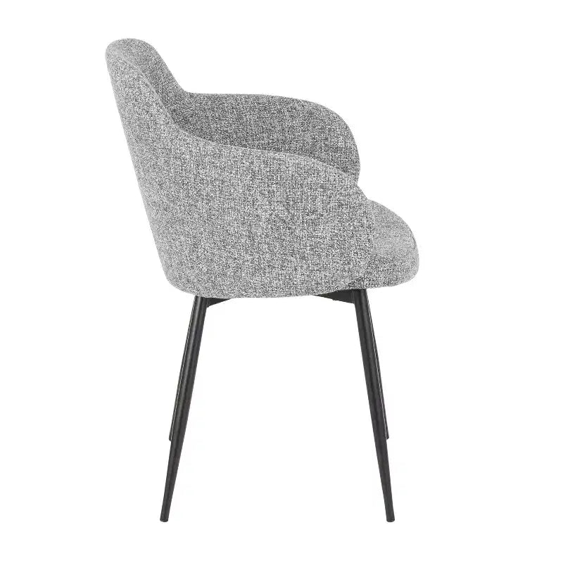 LumiSource Ensemble de 2 chaises de salle à manger Boyne