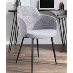 LumiSource Ensemble de 2 chaises de salle à manger Boyne