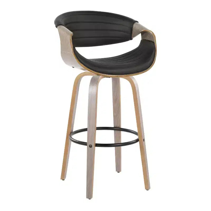 LumiSource Ensemble de 2 tabourets de bar pivotants 30 Symphony