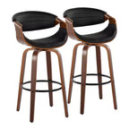 LumiSource Ensemble de 2 tabourets de bar pivotants 30 Symphony