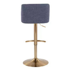 Lot de 2 tabourets de bar pivotants réglables Toriano LumiSource