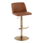 Lot de 2 tabourets de bar pivotants réglables Toriano LumiSource