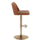 Lot de 2 tabourets de bar pivotants réglables Toriano LumiSource