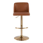 Lot de 2 tabourets de bar pivotants réglables Toriano LumiSource