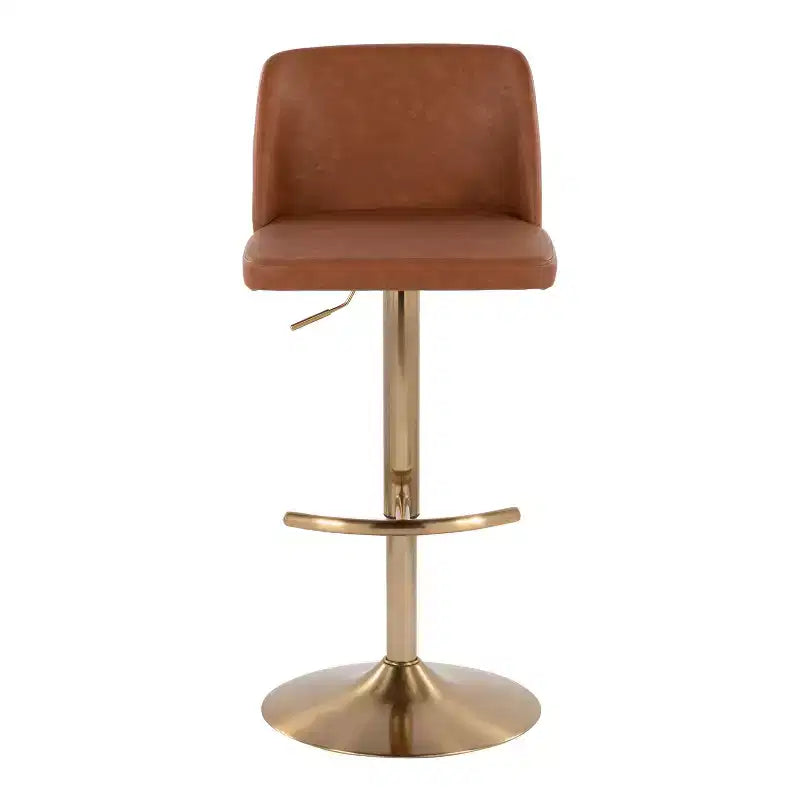 Lot de 2 tabourets de bar pivotants réglables Toriano LumiSource