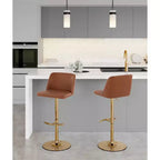 Lot de 2 tabourets de bar pivotants réglables Toriano LumiSource