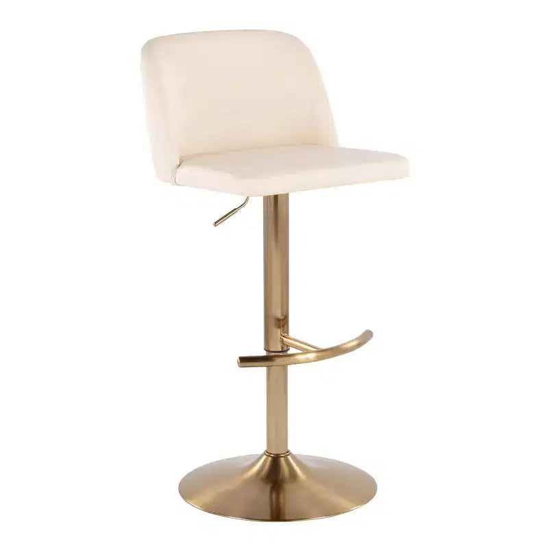 Lot de 2 tabourets de bar pivotants réglables Toriano LumiSource