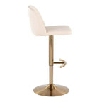 Lot de 2 tabourets de bar pivotants réglables Toriano LumiSource