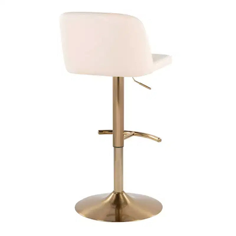 Lot de 2 tabourets de bar pivotants réglables Toriano LumiSource