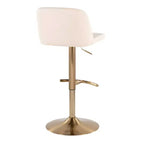 Lot de 2 tabourets de bar pivotants réglables Toriano LumiSource