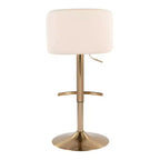 Lot de 2 tabourets de bar pivotants réglables Toriano LumiSource