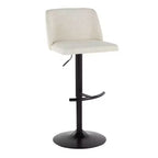 Lot de 2 tabourets de bar pivotants réglables Toriano LumiSource