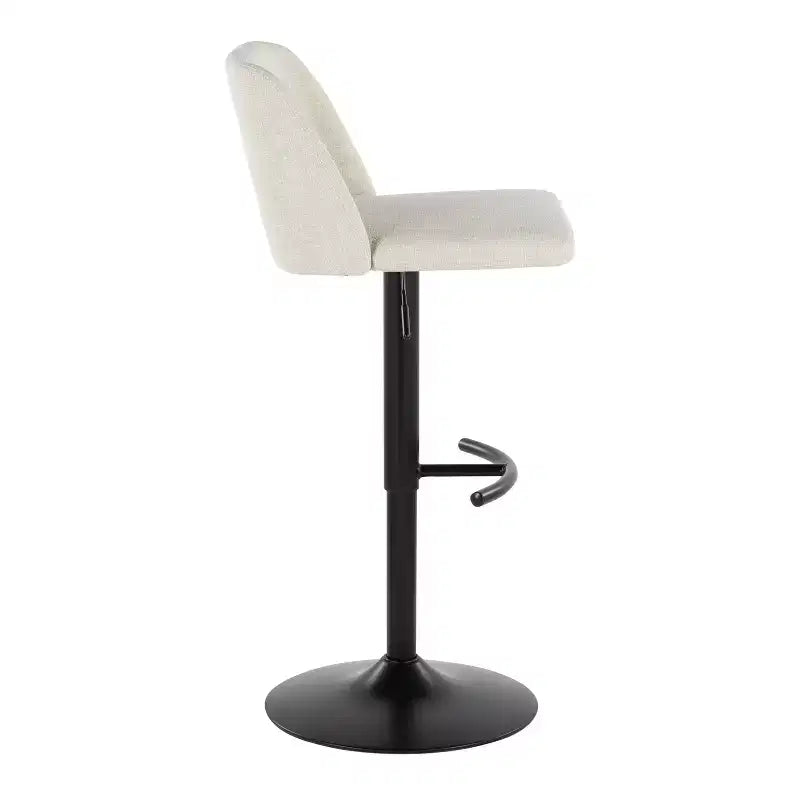 Lot de 2 tabourets de bar pivotants réglables Toriano LumiSource