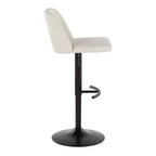Lot de 2 tabourets de bar pivotants réglables Toriano LumiSource